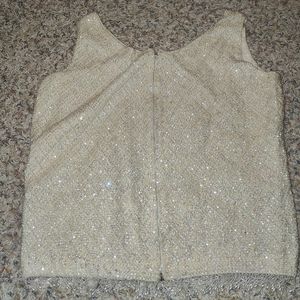 Vintage Beaded Cashmere Vest